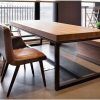 Iron and Wood Dining Tables (Photo 2 of 25)