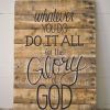 Wood Wall Art Quotes (Photo 1 of 20)