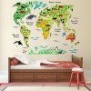 World Map Wall Art for Kids (Photo 13 of 20)
