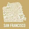 San Francisco Map Wall Art (Photo 5 of 20)