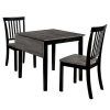 Black Extendable Dining Tables and Chairs (Photo 21 of 25)