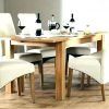 Round Extending Oak Dining Tables and Chairs (Photo 23 of 25)