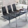 Smoked Glass Dining Tables and Chairs (Photo 6 of 25)