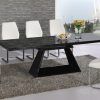 Black Gloss Dining Tables and Chairs (Photo 7 of 25)