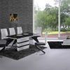 Black Gloss Dining Tables and Chairs (Photo 21 of 25)
