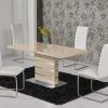 High Gloss Cream Dining Tables (Photo 5 of 25)