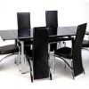 Black Extending Dining Tables (Photo 15 of 25)
