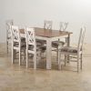 Extendable Dining Table and 6 Chairs (Photo 4 of 25)