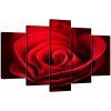 Red Rose Wall Art (Photo 2 of 20)