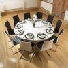 Large White Round Dining Tables (Photo 25 of 25)