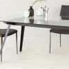 Glass Dining Tables With Wooden Legs (Photo 17 of 25)
