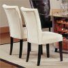Fabric Covered Dining Chairs (Photo 1 of 25)