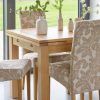 Fabric Covered Dining Chairs (Photo 12 of 25)
