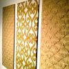 Fabric Panel Wall Art With Embellishments (Photo 14 of 15)