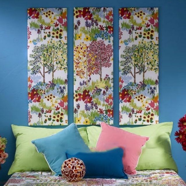 2024 Best of Diy Fabric Covered Wall Art