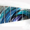 Large Abstract Metal Wall Art (Photo 2 of 20)