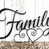 2024 Popular Family Wall Sign Metal