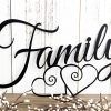 Family Wall Sign Metal (Photo 1 of 15)