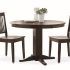 25 Best Collection of Laurent 5 Piece Round Dining Sets with Wood Chairs