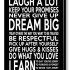 2024 Best of Family Rules Wall Art