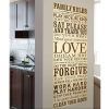 Family Rules Canvas Wall Art (Photo 12 of 20)