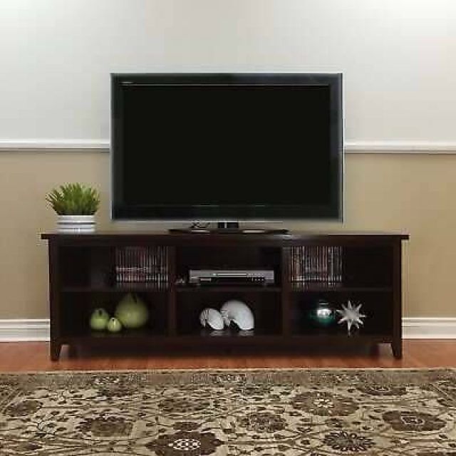 15 Collection of Dark Wood Tv Stands
