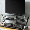 Ktaxon Modern High Gloss Tv Stands With Led Drawer and Shelves (Photo 6 of 15)