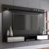Tabletop Tv Stands Base With Black Metal Tv Mount (Photo 8 of 15)