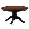 Vintage Brown Round Dining Tables (Photo 11 of 15)