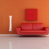 Orange Modern Sofas (Photo 19 of 20)