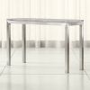 Parsons Clear Glass Top & Brass Base 48X16 Console Tables (Photo 3 of 25)