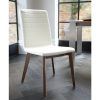 Cream Faux Leather Dining Chairs (Photo 18 of 25)