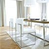 White Leather Dining Room Chairs (Photo 24 of 25)