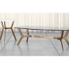 Elke Glass Console Tables With Polished Aluminum Base (Photo 6 of 25)