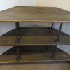 Buy A Custom Vintage Industrial Tv Stand - Corner Unit Media with Well-known Industrial Corner Tv Stands (Photo 5930 of 7825)