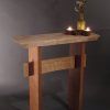 Layered Wood Small Square Console Tables (Photo 4 of 25)
