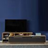 Modern Black Tabletop Tv Stands (Photo 12 of 15)
