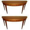 Orange Inlay Console Tables (Photo 4 of 25)