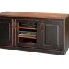 Tv Stands Cabinet Media Console Shelves 2 Drawers With Led Light (Photo 4 of 15)