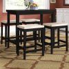 Berrios 3 Piece Counter Height Dining Sets (Photo 7 of 25)