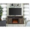 Chicago Tv Stands for Tvs Up to 70" With Fireplace Included (Photo 8 of 15)