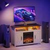 Tv Stands With Led Lights & Power Outlet (Photo 8 of 15)