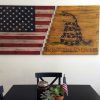 Wooden American Flag Wall Art (Photo 2 of 25)