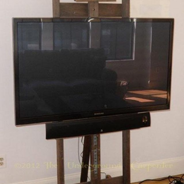 20 Photos Easel Tv Stands for Flat Screens
