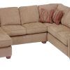 San Marino Chocolate Brown Sectional Sofa | American Freight in Norfolk Chocolate 3 Piece Sectionals With Raf Chaise (Photo 6553 of 7825)
