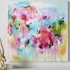 Abstract Floral Canvas Wall Art (Photo 1 of 15)