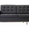 Florence Knoll Leather Sofas (Photo 11 of 20)