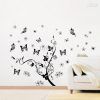 Butterflies Wall Art Stickers (Photo 20 of 20)
