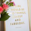 Coco Chanel Quotes Framed Wall Art (Photo 10 of 20)