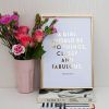 Coco Chanel Quotes Framed Wall Art (Photo 6 of 20)